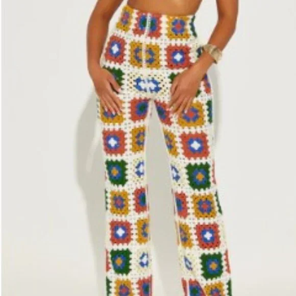 Gorgeous 🔥2pc CROCHET Set NWT - Picture 5 of 10